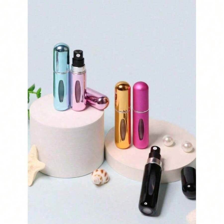 6Pcs Travel Perfume Bottle Refillable Portable Perfume Bottle Mini Atomizer Spray Refill Bottle Women Pocket Dispenser Cologne Sprayer 5ml Portable Spray Portable Spray Bottle Spray Travel Bottle Travel Spray Bottles Mini Spray Bottle Small Spray Bottle - Nhiều màu - Xem 1