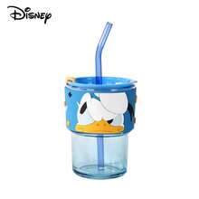 Official Genuine Classic Character Large Capacity 400ml New High Temperature Resistant With Lid Single-Layer Glass Daisy Straw Cup As A Gift Kitchen Items Kitchen Accessories Kitchen Kitchen Tools