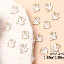 5/10/20/30/50 Stücke Friedensanhänger Schmuck - Minimalistische Zinklegierung Schmuckstücke, perfekt für DIY Halsketten und Ohrringe. Ideal als Geschenk zum Geburtstag, Valentinstag oder Erntedankfest mit langanhaltend Metallstücken mit Friedensbotschaft-Design.