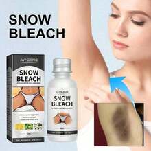 Hanchobit Armpit Thigh Darkening Snow Bleach - Whitening Private Parts, Underarms & Dark Spot Removal - Gentle Skin Lightening