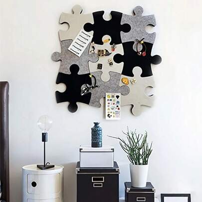 9pcs 22.8x20.5 Inch Felt Boards, Say Goodbye To Messy Walls, Felt Boards For Photo Display, Memo, And Multi-Purpose, Super Convenient. For Room Organization, Classroom Decor, Party DIY Wall Decoration, Back To School Supplies, Graduation Party Decor, Halloween, Christmas And New Year Decoration Accessories