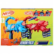 Venompack Easy Play - Set de 2 Lanzadores de Dardos de Plástico Multicolor con Diseño de Escorpió, 20 Dardos de Espuma para Niños a Partir de 4 Años - ‎Multicolor - Ver 2