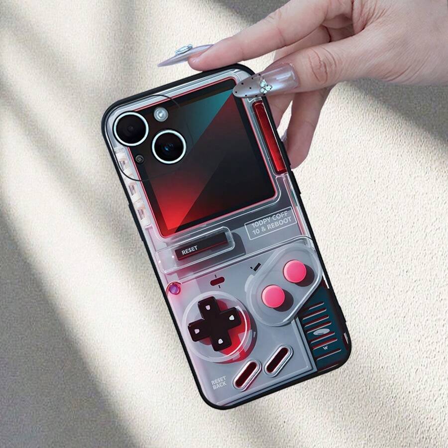 Innovative Game Controller Theme  Phone Case, Fashionable And Unique, Suitable For Both Men And Women. Compatible With Apple Commuter Series Phone Cases, Suitable For  17, 11, 12, 13, 14 Pro Max, 15 Pro Max, 17 And Other Models. - Trộn màu 1 - Xem 1