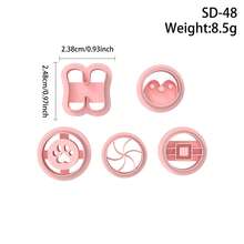 Christmas Mini Series Polymer Clay Cutting Molds DIY Earring Jewelry Making Handmade Tools Soft Clay Tool Set Decorative Jewelry Makers And Crafters - Perfect Gift For DIY Enthusiasts - Christmas Mini Series - View 14