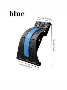 1 Stück Beste Geschenkidee - Einstellbarer Taille Massagegerät, Rücken Dehnungsmassagegerät, Oberer & Unterer Rücken Schmerzlinderung Gerät, Lendenwirbelstütze Zugvorrichtung