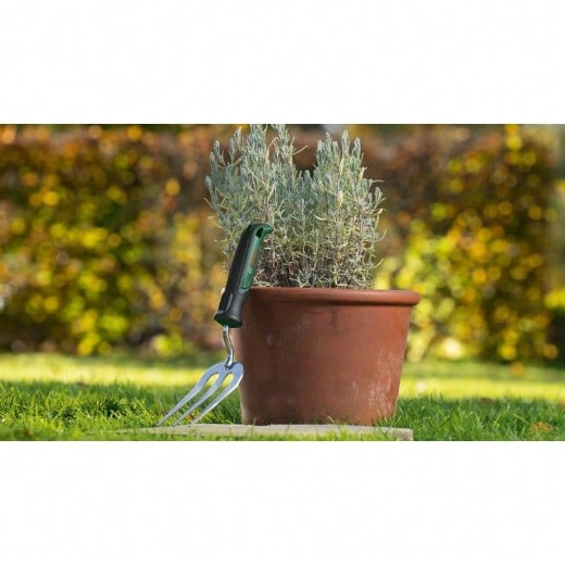  Fourche de jardin Bosch (désherbeur, robuste, en acier inoxydable, manche caoutchouté, ergonomique)