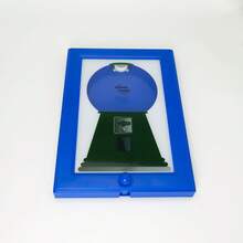 1pc Wall-Mounted Photo Frame Candy Dispenser With One-Touch Button - Candy Rotating Tube Suitable For Chewing Gum, Candy, Nuts And Pet Treats - Plastic Automatic Vending Machine, Suitable For Parties, Christmas Gifts And Decorations. Colorful Plastic Snack Organizer With Transparent Window, Suitable For Home Decor. Candy Bar Accessory - Multicolor - View 15