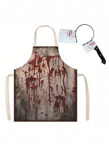 1PC Halloween Headband Costume Accessories Bloody Weapon Plastic Knife Party Decorations Cosplay Props Toys For Men Women Teens