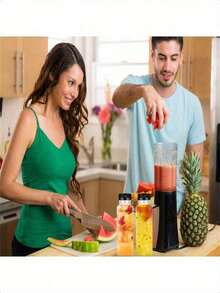 6 Stücke/3 Stücke Kunststoff Saftflaschen, 4oz leere Wasserflasche mit schwarzem Deckel, Aufkleber, wiederverwendbare Wasserflasche, transparenter Getränkebehälter, verwendet für Saft, Smoothies, Getränke, Trinkgeschirr - Verschiedenfarbig - Übersicht 12