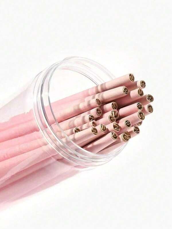 200/100/50/30 Stücke rosa vorgefertigte Kegel Rollpapiere, Zigarettenhülsen, Kingsize 4,33 Zoll/108 mm langsam brennende rosa Rollpapiere, Raucher Zubehör, Vape Zubehör, Trompeten Röhre Rollpapier als Geschenk zu Feiertagen/Valentinstag, Vatertag!