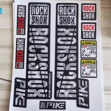 9 件/张全新山地自行车前叉贴纸适用于 Rock Shox SID 公路车、山地车赛车配件贴花、自行车装饰、自行车配件