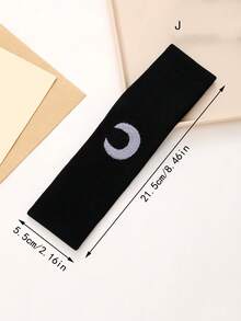 1pc Embroidered Sports Headband, Sweat Absorbent Headwrap For Men & Women, Suitable For Hiphop, Street Dance, Casual Streetwear, Polyester, All Seasons Hair Band Turban Headband Sweatband, Hairband Fall Winter Hair Accessories For Women For Vacation Outfits Woman Elegant Scarf Women Bandanas Soft Headwrap Summer Outfits,Travel,Birthday - Multicolor - View 18