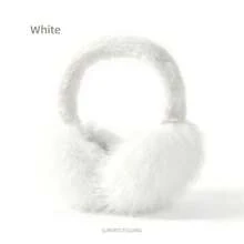 1pc Foldable, Windproof, Warm Plush Faux Fur Ear Muffs, Suitable For Skiing, Photography, Dating, Shopping In Winter