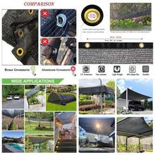 - Tela de sombra 40 para jardn de 10x 15 pies, tela de sombra para invernadero, lona de malla bloqueadora para plantas de jardn, verduras, flores, pepinos, lechuga, tomates, - 6.5X20 pies - Ver 1