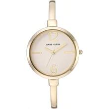 Women's Bangle Watch And Crystal Accented Bracelet Set