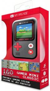 GAMER MINI CLASSIC 160 IN 1 NOIR GRAY ROUGE - Red - View 2
