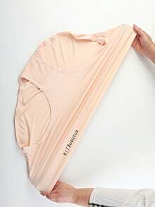 enshengjia 3条装加大码女士高腰三角内裤，承重200公斤以上，纯色成熟魅力，防卷边针织面料，舒适透气三角裤，适合超重女性 - 彩色 - 查看 7