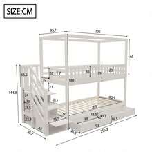 Kids Bed Frames, Headboards & Footboards - White - View 5