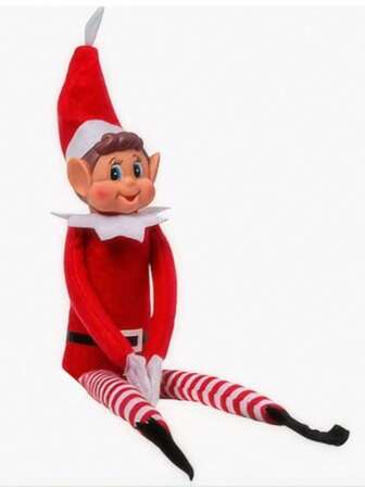 1 st juldocka, magisk juldocka, juldekorativ docka, perfekt julklapp till vänner och familj, unik julgransprydnad, slumpmässiga delar, miniatyrjulgunga till dockhus, mikroscenrekvisita, OB11 fotorekvisita, miniatyrleksaker, dekorativa tillbehör