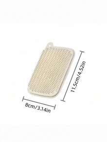 2支装果蔬清洁刷 - 柔韧可重复使用的水槽刷，柔软耐用，可清洁死角，适用于清洗蔬菜、水果、杯子和排水用品，提高清洁效率，无需用电，是家庭厨房和餐厅厨房的必备工具。