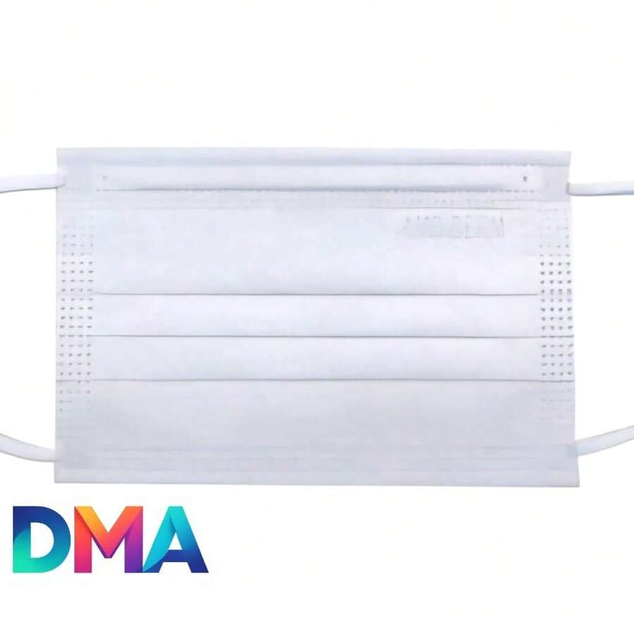 Cubrebocas Infantil Tricapa BLANCO caja con 50 piezas ttp infantil kids - Blanco - Ver 1