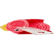 Vitakraft Pink Flemish Dog Plush Toy Sound Toy For Small And Medium Dogs Adults Or Puppies Gift For Dogs Soft Textile Pink And Red