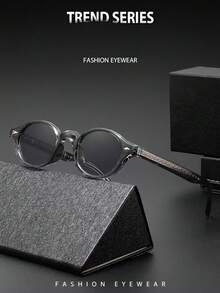 New Fashionable Cool Needle Small Frame Glasses, Design High-End Glasses WM28036 - Multicolor - View 1