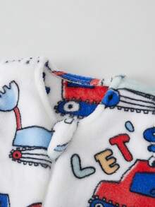 新生儿男童女童舒适柔软睡袋婴幼儿儿童无袖粉色豹纹印花可爱法兰绒保暖睡袋