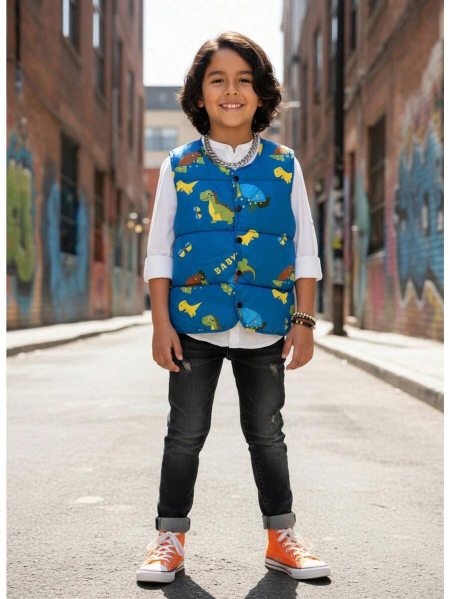 Tween Boys Jackets - Blue - View 1