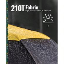 - Paraguas compacto de viaje resistente al viento, paraguas automtico porttil para lluvia, paraguas plegable para hombres y mujeres, dosel de doble ventilacin 210T con revestimiento de - doble dosis-amarillo - Ver 6