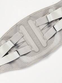 Breathable Mesh Design Lumbar Support Belt, Adjustable Strap To Fit Different Waist Sizes, Provides Proper Support For Daily Wear, Suitable For People With Waist Strain Or Injury To Easily Protect Lumbar Health