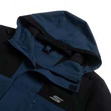 Skechers P425U067 Fleece Lined Golf Jacket/Outerwear, Unisex Casual Commuting & Travel - Blue - View 7