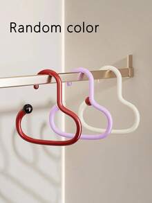1/3 件多巴胺创意环形衣架，防滑挂帽子、围巾，多功能家居收纳整理器，简约设计 - 彩色 - 查看 9