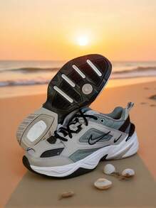 Nike 男子M2K TEKNO復古厚底耐磨運動訓練休閒鞋