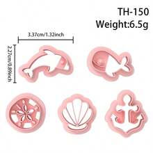 Mini Ocean Series Soft Clay Cutting Molds DIY Earring Jewelry Making Handmade Tools Soft Clay Tool Set Decorative Jewelry Making And Handmade Enthusiasts - Perfect Gift For DIY Hobbyists - Mini Ocean Series - View 18