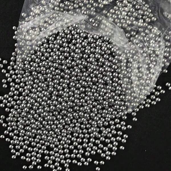 100pcs High Carbon Steel Beads 7mm 8mm 9mm, Durable For Bearings, Slingshots, Pinball, Shooting Accessories, Steel Ball Powerful Slingshot Shooting Accessories Outdoor Carbon Steel Hunting Slingshot Accessories, Steel Round Balls Bicycle Accessories
