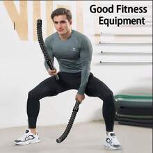 2pcs Portable Grip Non Fitness Grip Bars, Elastic Strength Training, Physical Non Fitness Equipment, Battle Rope Fitness Bars, Spring Steel Improvement Strength Workout Bars, Exercise Rope Portable Workout Bars, Fitness Bars For Home Fitness Strength Training Yoga Aid - Multicolor - View 5