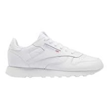 Reebok White Cl Lthr Men's Children's Tennis Shoes - White - View 5