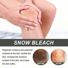Hanchobit Armpit Thigh Darkening Snow Bleach - Whitening Private Parts, Underarms & Dark Spot Removal - Gentle Skin Lightening
