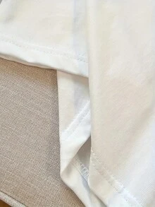 Men's Casual T-Shirt With Manhattan Print - Soft Cotton, Short Sleeves, Crew Neck, Comfortable Fit, Summer Style, Comfortable Everyday T-Shirt - 黑色 - 查看 10