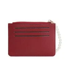 Cartera de correa de hebilla suave y exquisita con estilo, de gran capacidad y multifunción. Monedero con cremallera portátil y multifunción para estudiantes, adecuado como regalo para jóvenes estudiantes, mujeres, monedero mini, cartera pequeña, cartera de tarjetas, monedero de monedas