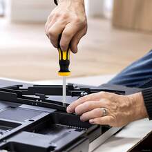 43 piezas Juego de destornilladores profesionales con soporte magnético para brocas - Acero de cromo vanadio, incluye puntas ranuradas, hexagonales, Torx y herramientas de precisión - Kit de reparación duradero para uso doméstico e industrial