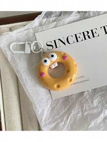 1pc Funny Sausage Big Mouth Keychain Cartoon Backpack Pendant Accessory Quirky Bag Charm Car Accessories For Woman Gifts For Women Gifts For Men