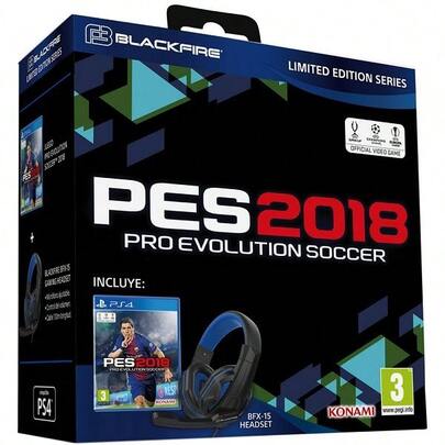 Ardistel – Headset BFX-15 + Pro Evolution Soccer 2018 (PS4)