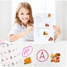 400 Pieces Stickers Teacher Reward Stickers Winter Motivational Positive Kindness Labels Cute Holiday Xmas Animal Sticker Homework Tests Assignments Classroom