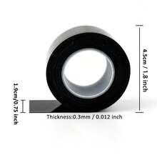 Selbstklebende Magnetics Roll-N-Cut Flexible Magnetband Nachfüllung, Länge 100cm oder 150cm, Breite 1,2cm, Dicke 1,5mm