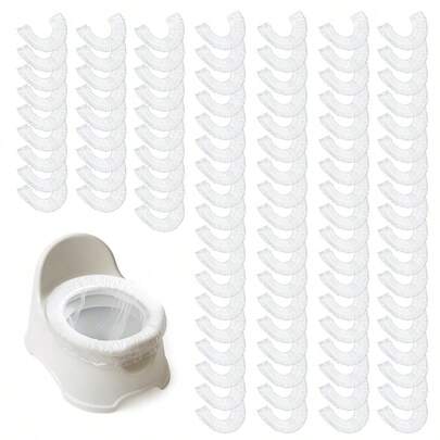 50/100Pcs Diaper Pail Liners – Thickened Bags For Toilet & Travel Disposal, Ideal Replacement For Baby Diaper Bags