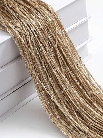 1pc Elegant Wedding Backdrop Curtain, Soft Draping, Room & Home Decor, Easy Installation, Christmas Decoration