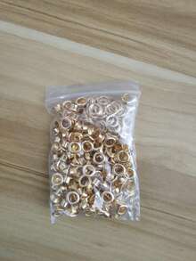 101/202/402pcs 4.5/6/12mm Eyelets And Eyelet Plier Set, Gold/Silver Eyelets And Grommets, With Punch And Fixing Tool For Sewing And Crafting, Five-Claw Fastener Installation Kit, Snap Button, Snap Fastener Plier, Sewing Grommet Kit, Metal Eyelets And Gold/Silver Washers, Manual Eyelet And Grommet Punch Set, Suitable For Leather/Belts/Shoes/Handicrafts - Multicolor - View 21