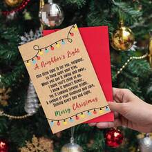 1PC Neighbor Christmas Card - Funny Christmas Card With Envelope, Cute Holiday Card With Love, Merry Christmas Card For Him & Her, Xmas & Christmas Gift Ideas For Men & Women - one-size - View 4